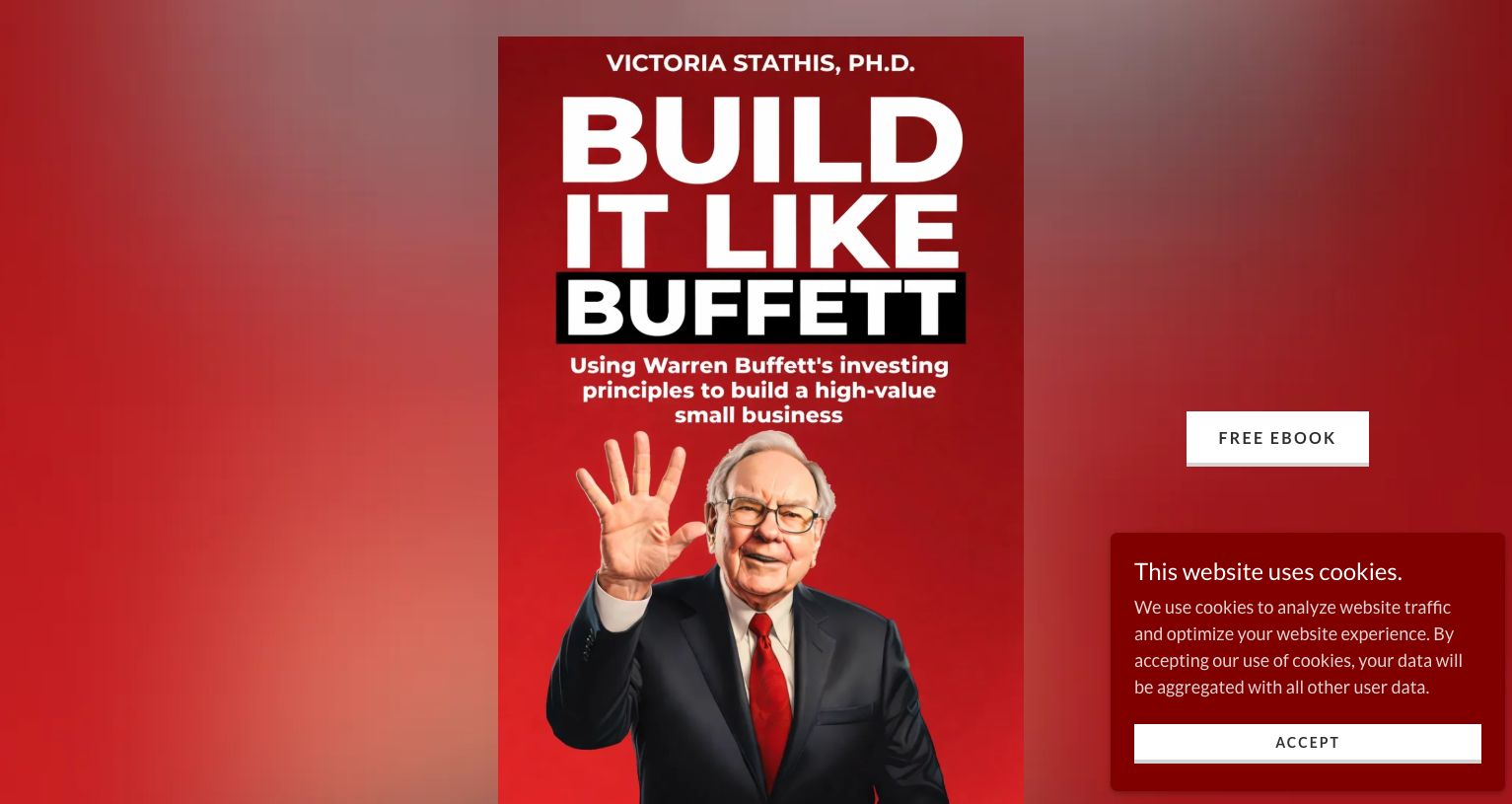 Build It Like Buffett landing page